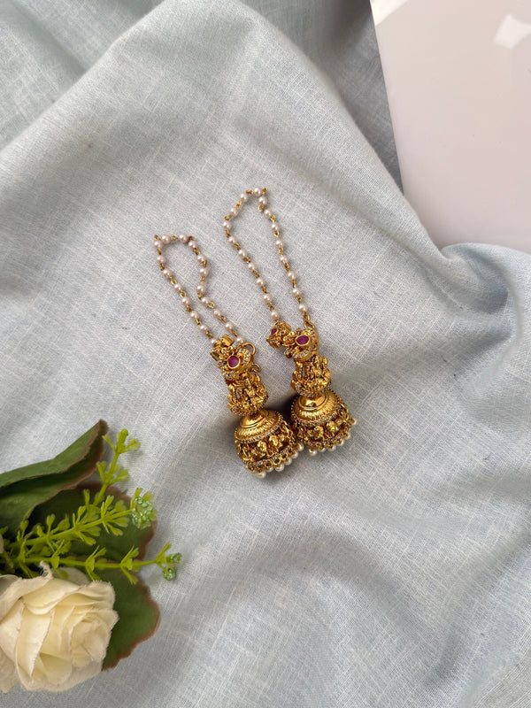 Antique Jhumka with Maatal Earrings | E0308