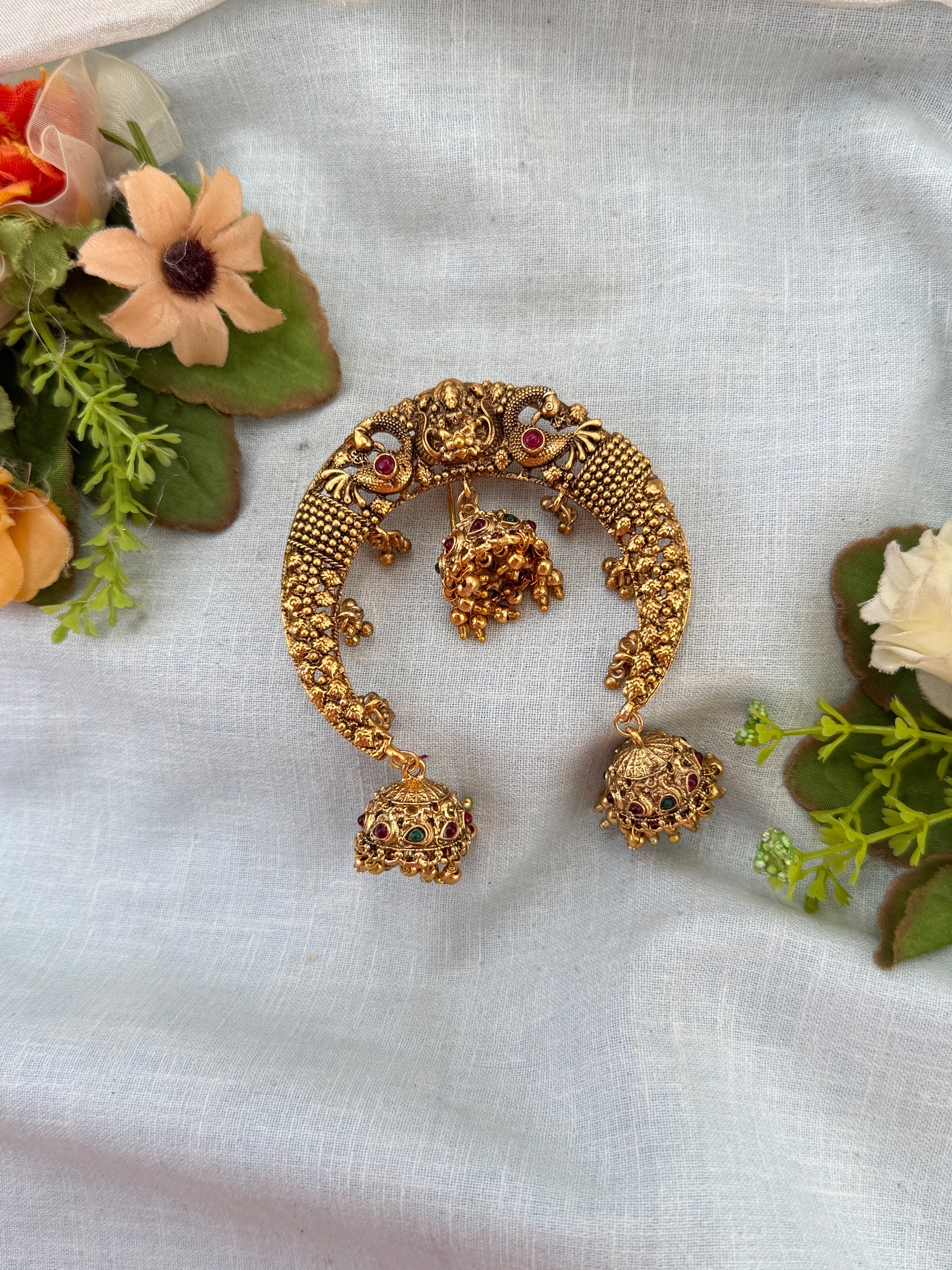 jadebille, hair jewellery, bridal hair jade bille