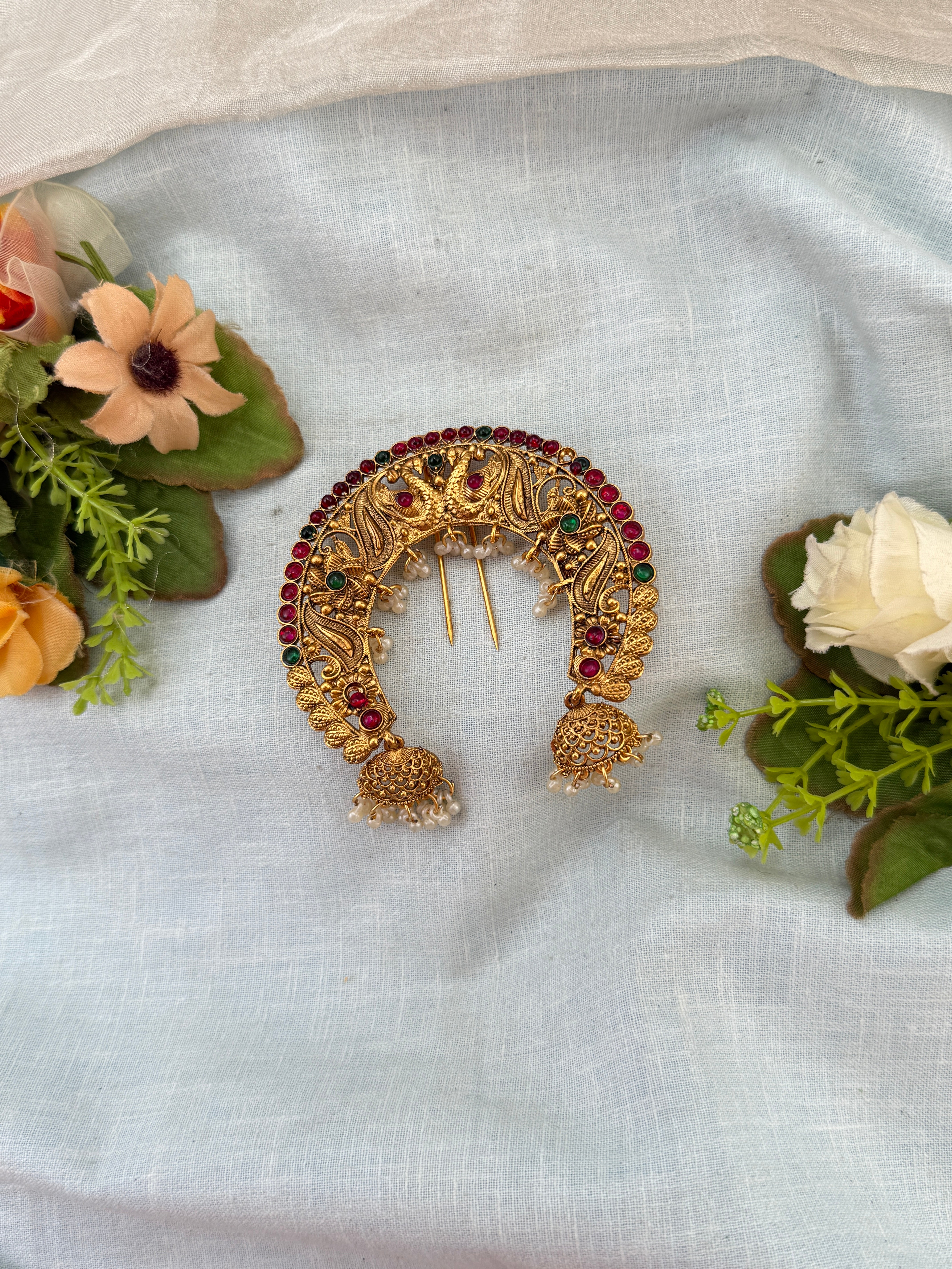 jadebille, hair jewellery, bridal hair jade bille