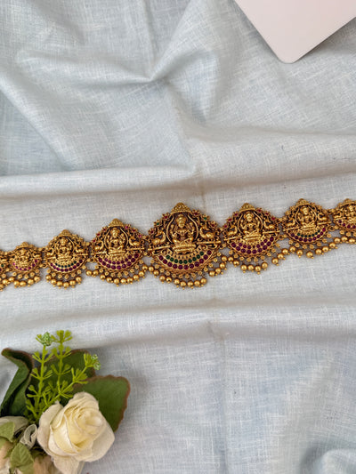 Antique Lakshmi Chain Vaddanam Kamarbandh | V0054