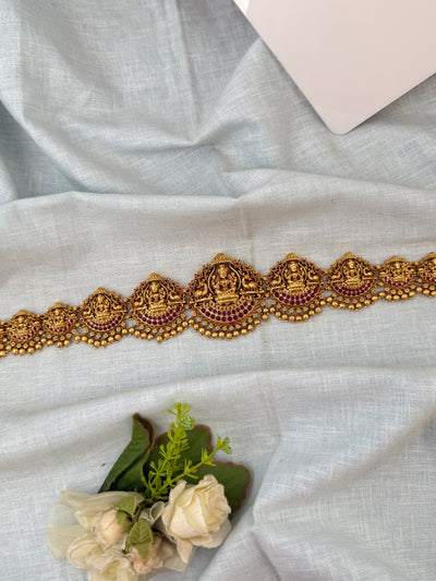 Traditional bridal hip belt for women