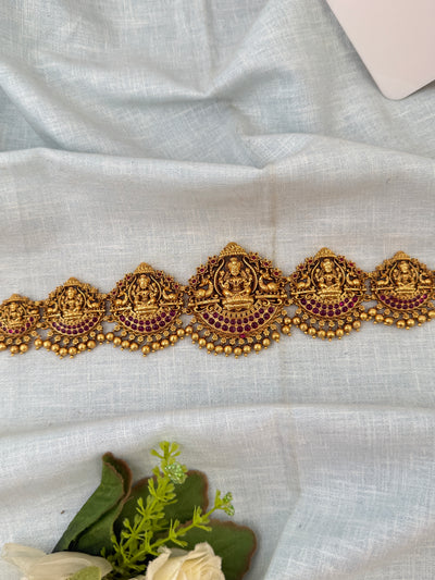 Antique Lakshmi Chain Vaddanam Kamarbandh | V0055