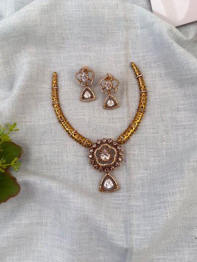 Victorian Necklace Kanti Style Short Set | N0598
