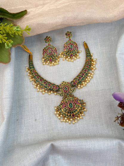 Royal Antique Kanti Short Necklace Set 965