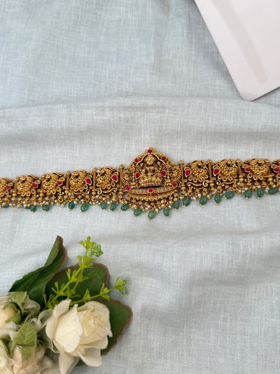 Traditional bridal hip belt for women