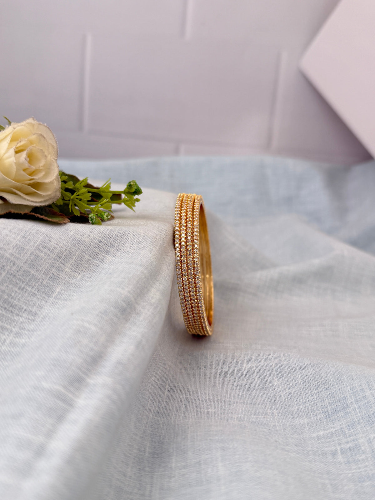 Antique temple style bridal bangles for women by Mahila