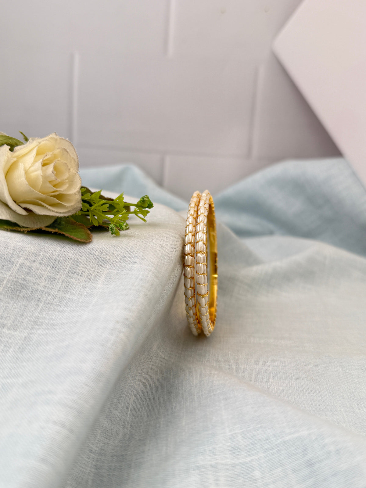 Antique temple style bridal bangles for women by Mahila