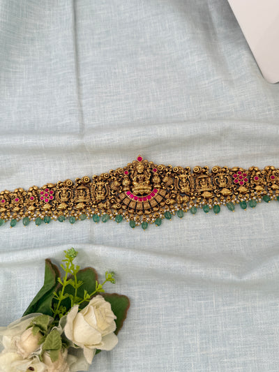 Traditional bridal hip belt for women