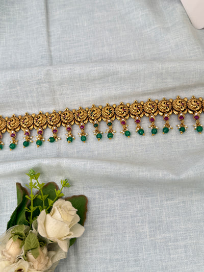 Traditional bridal hip belt for women