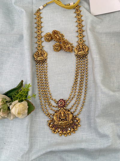 Antique temple necklace for women