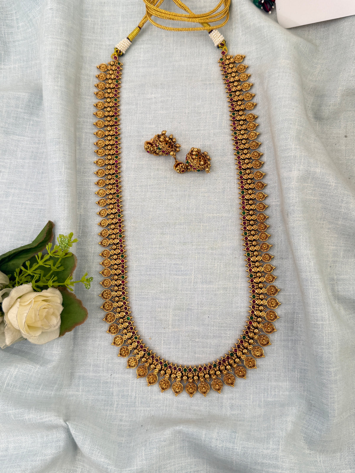 Antique temple necklace for women