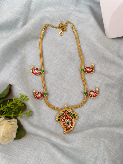 Jadau Kundan Designer Long Necklace | N0655