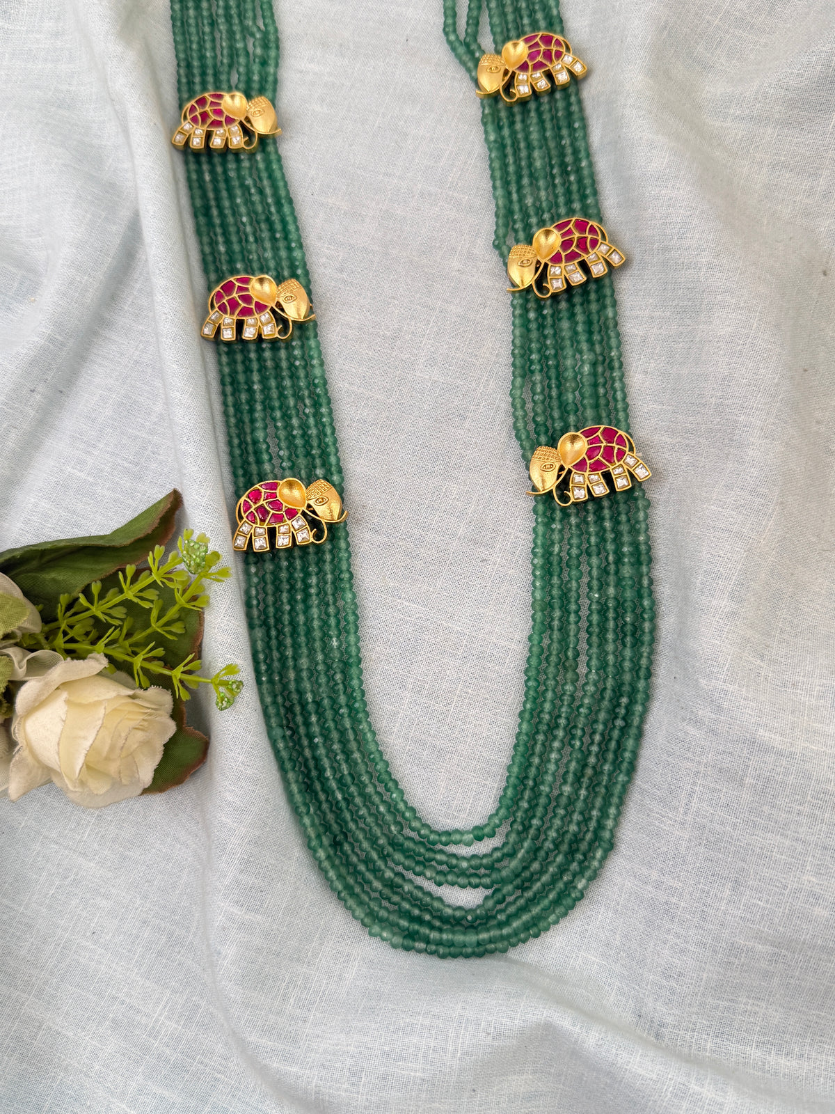 Pearl Layered Necklace Premium | N0649