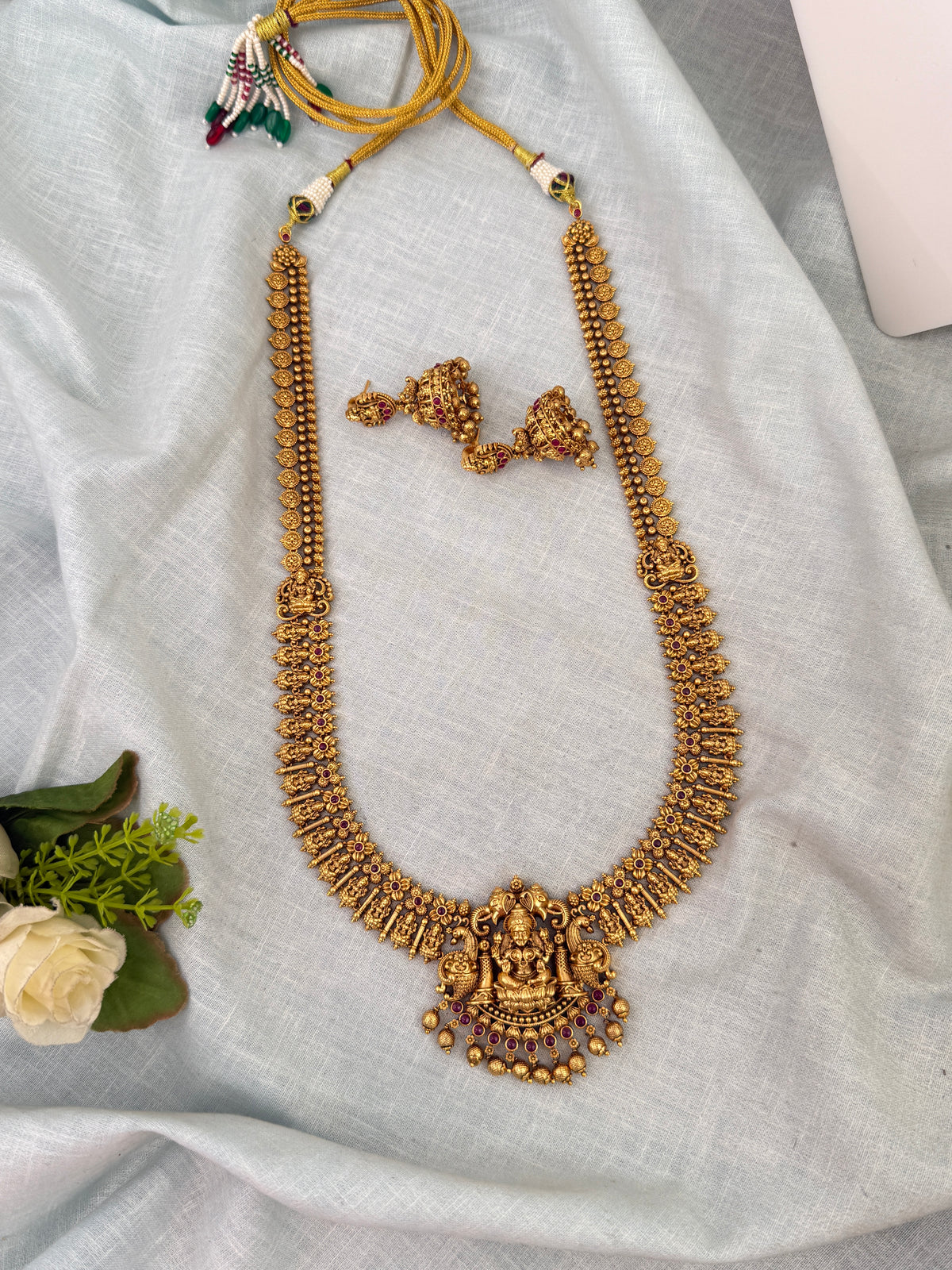 Antique temple necklace for women