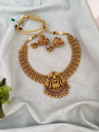 Antique temple necklace for women