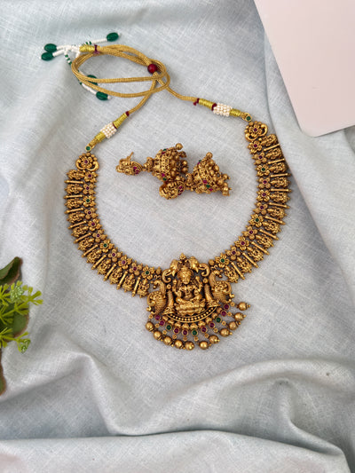 Antique temple necklace for women