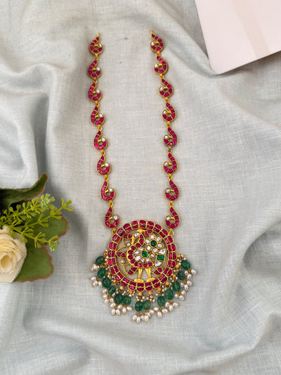 Antique temple necklace for women