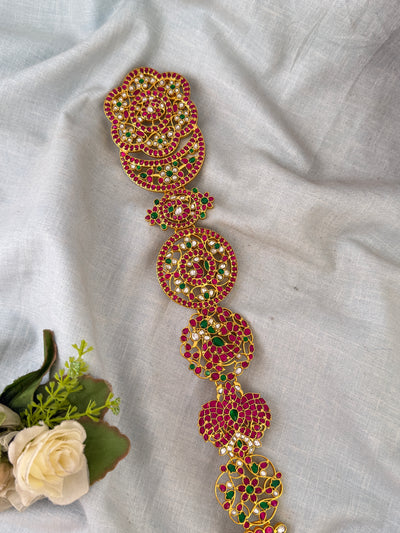 Jadau Kundan Premium Long Jade For Bridal wear| J0708