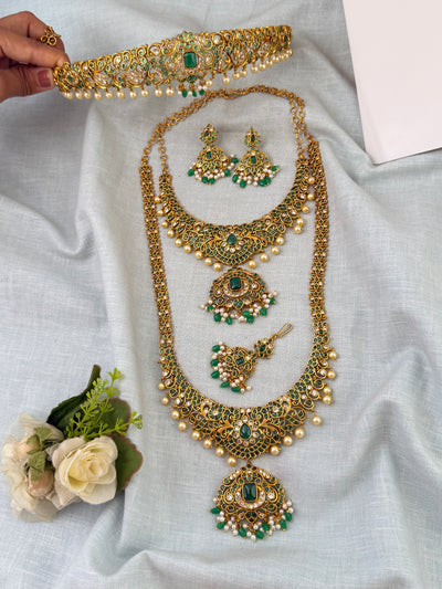 Antique temple necklace for women