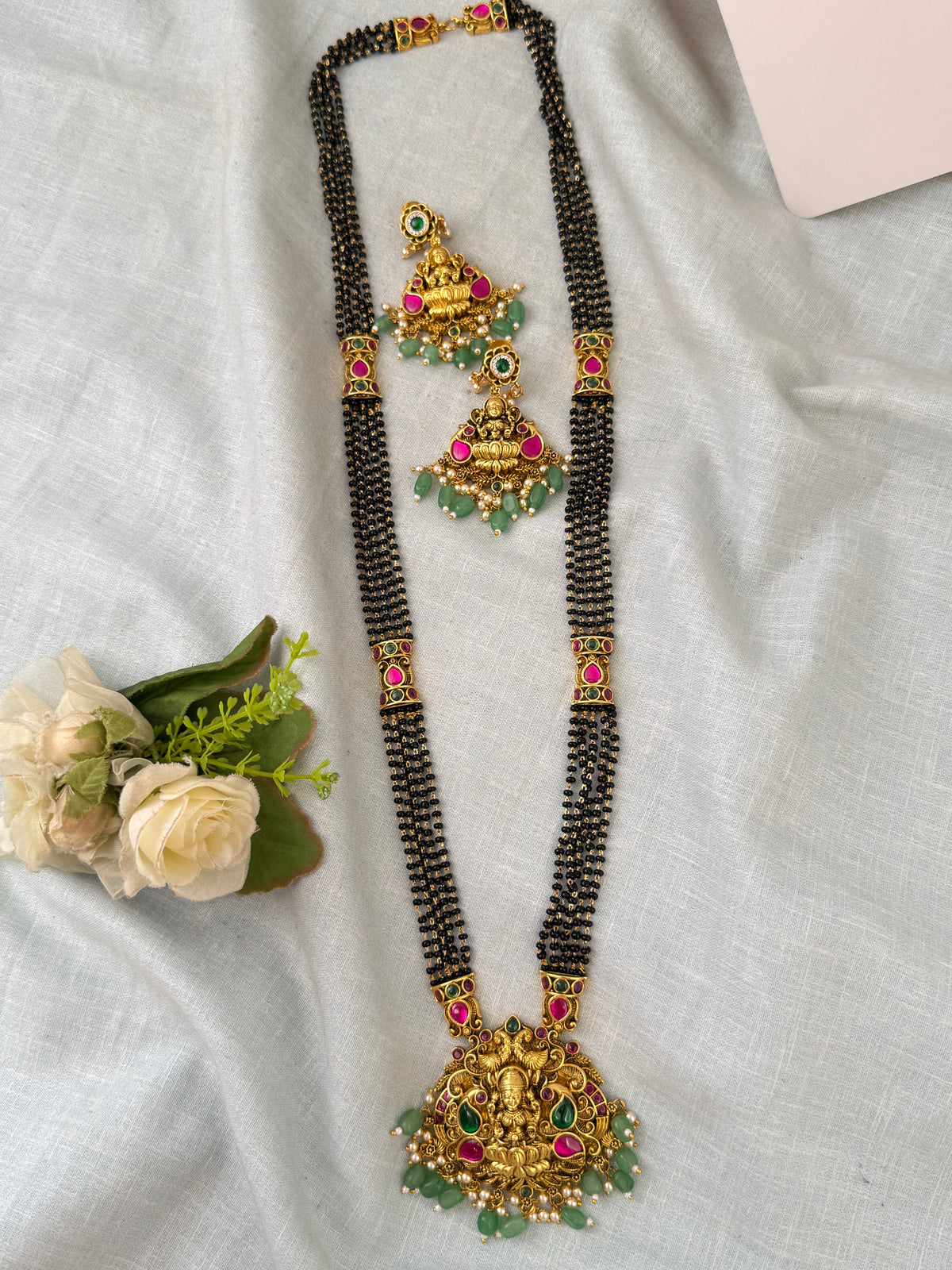 Antique temple necklace for women