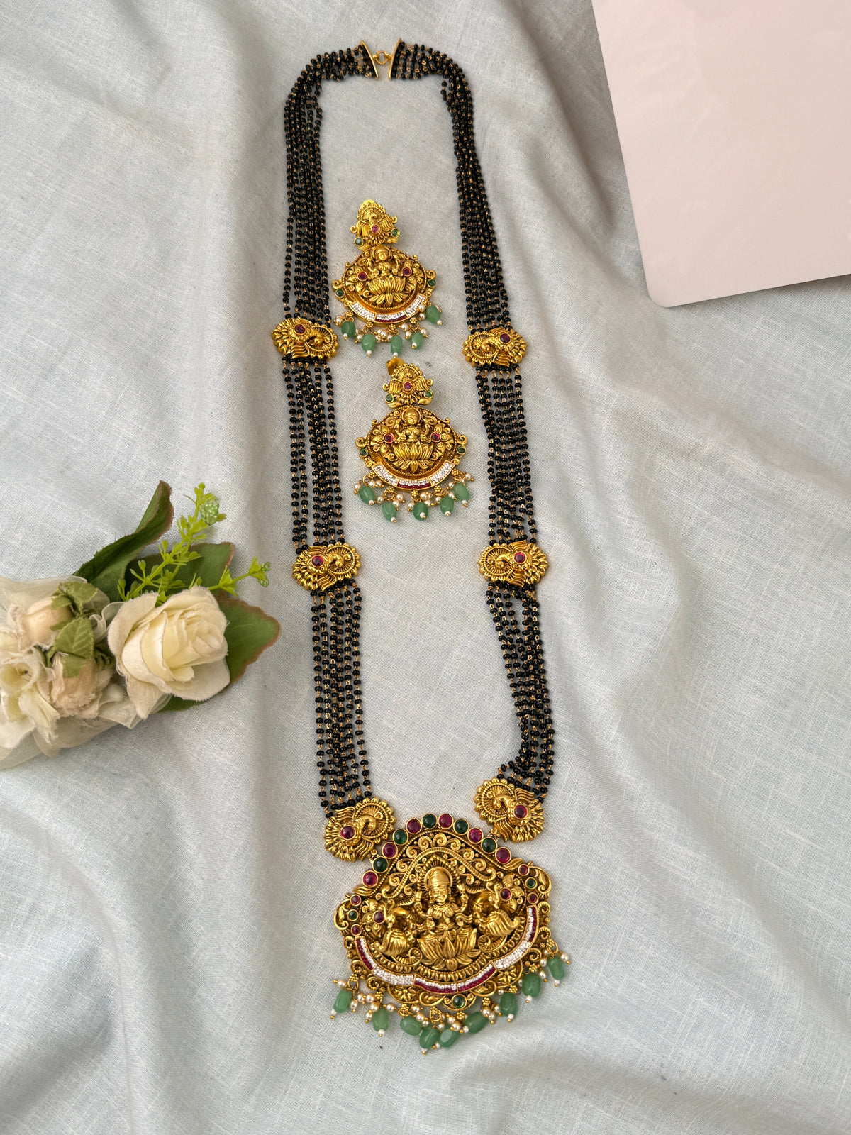Antique temple necklace for women