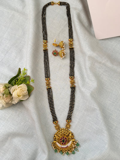 Antique temple necklace for women