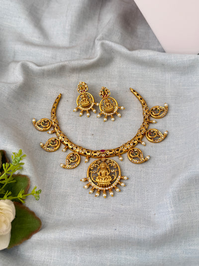 Antique temple necklace for women