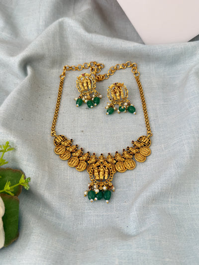 Antique temple necklace for women