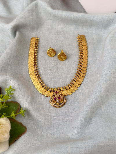 Antique temple necklace for women