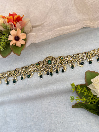 Luxurious Victorian Chain Style Kamarbandh Vaddanam 8100