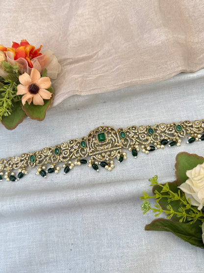 Luxurious Victorian Chain Style Kamarbandh Vaddanam 8103
