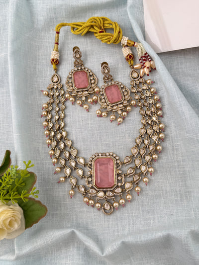 Traditional Kundan necklace for women