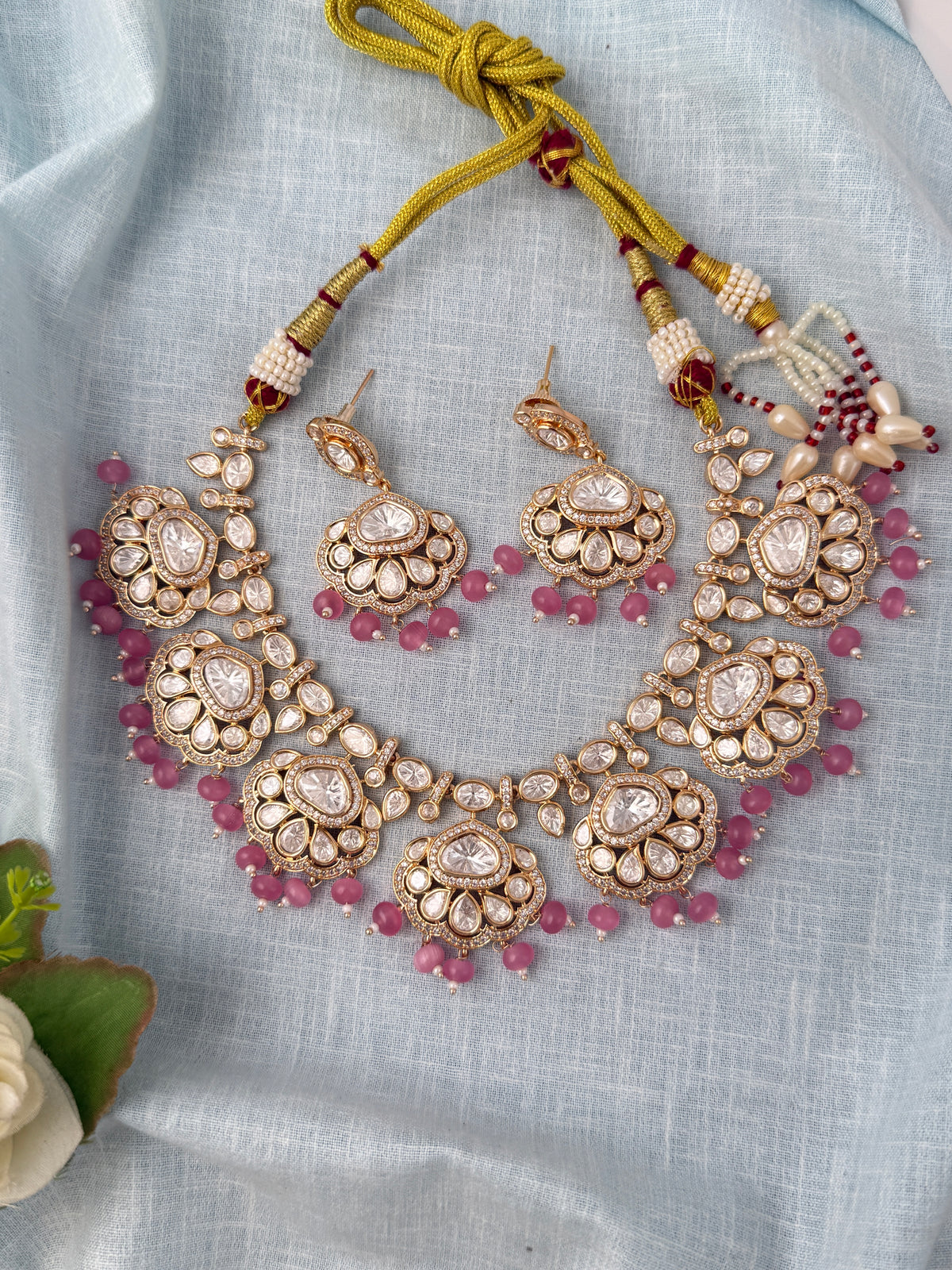 Traditional Kundan necklace for women