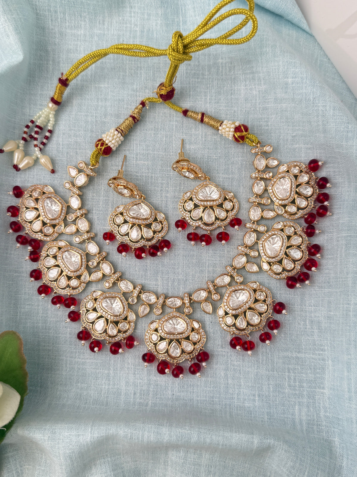 Traditional Kundan necklace for women