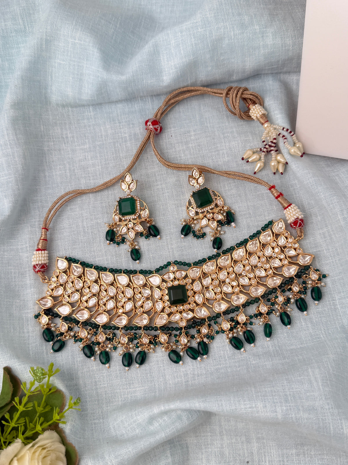 Traditional Kundan necklace for women