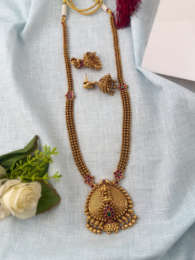 Antique temple necklace for women