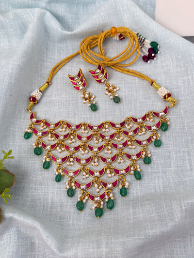 Royal Jadau Kundan necklace for women