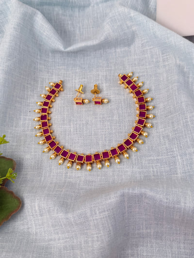 Traditional Kundan necklace for women