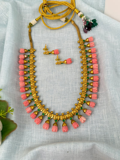 Antique temple necklace for women