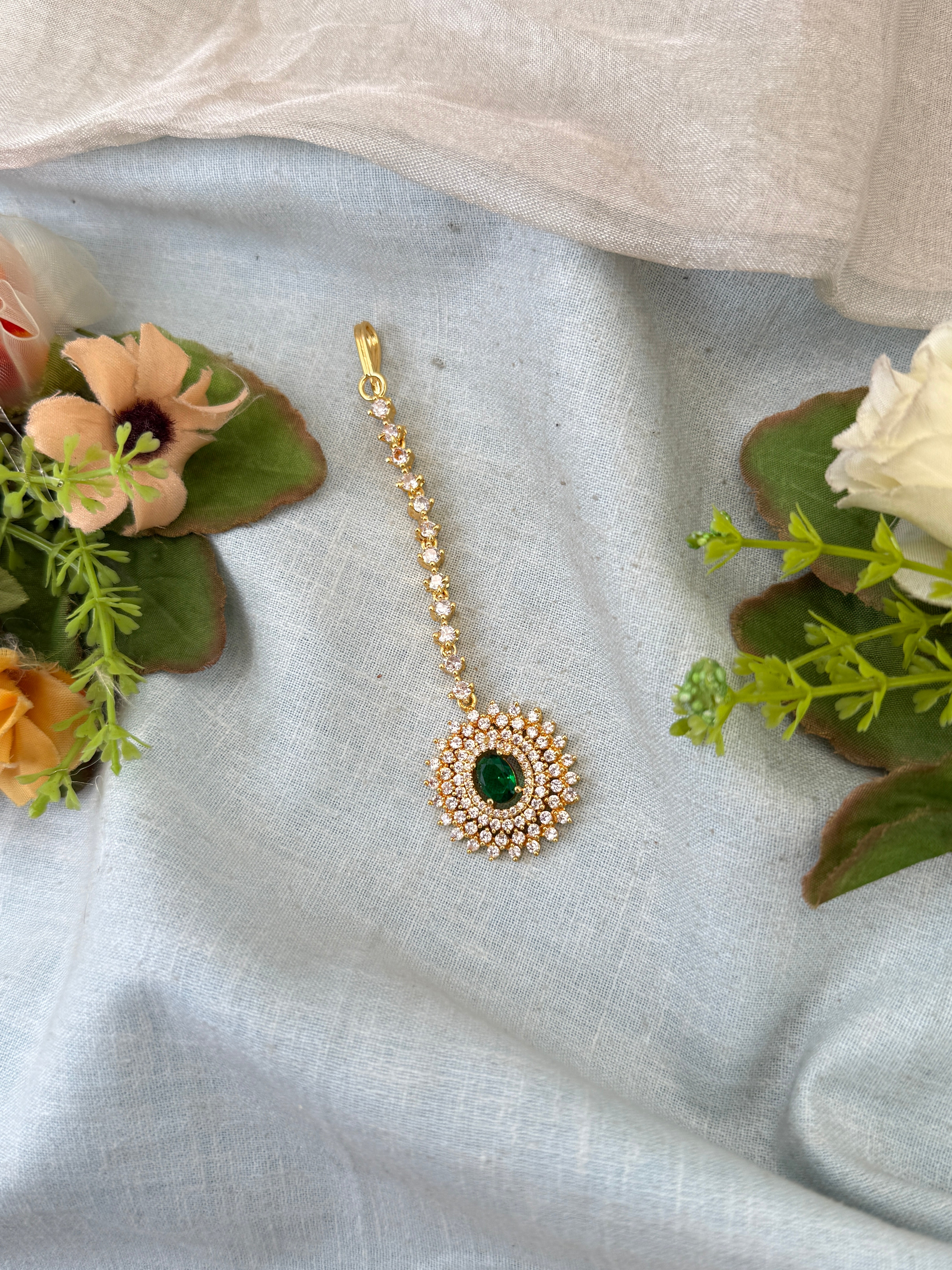 Traditional Gold Jadebille – South Indian Bridal Hair Accessory, jadebille, hair choti