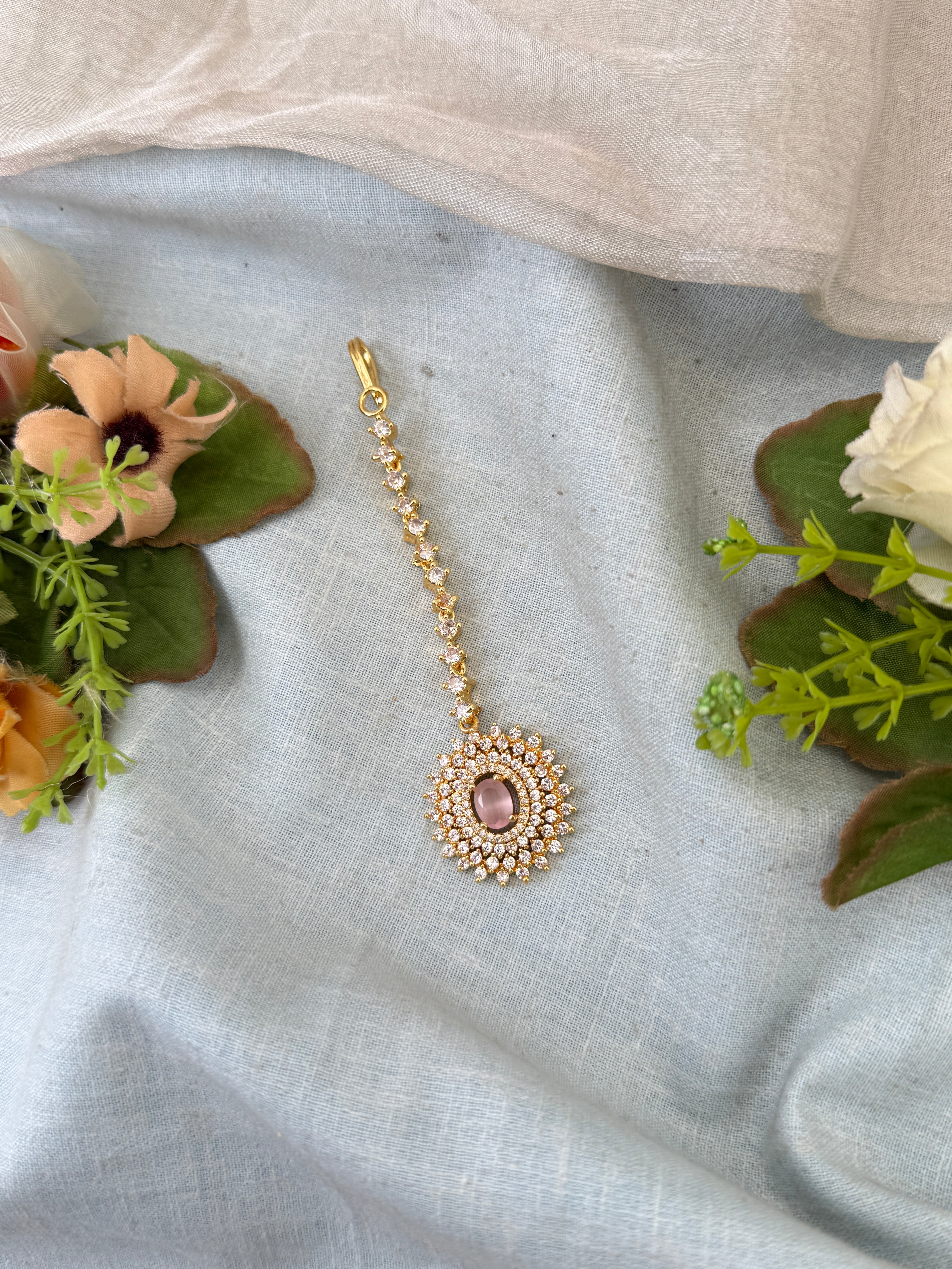 Traditional Gold Jadebille – South Indian Bridal Hair Accessory, jadebille, hair choti