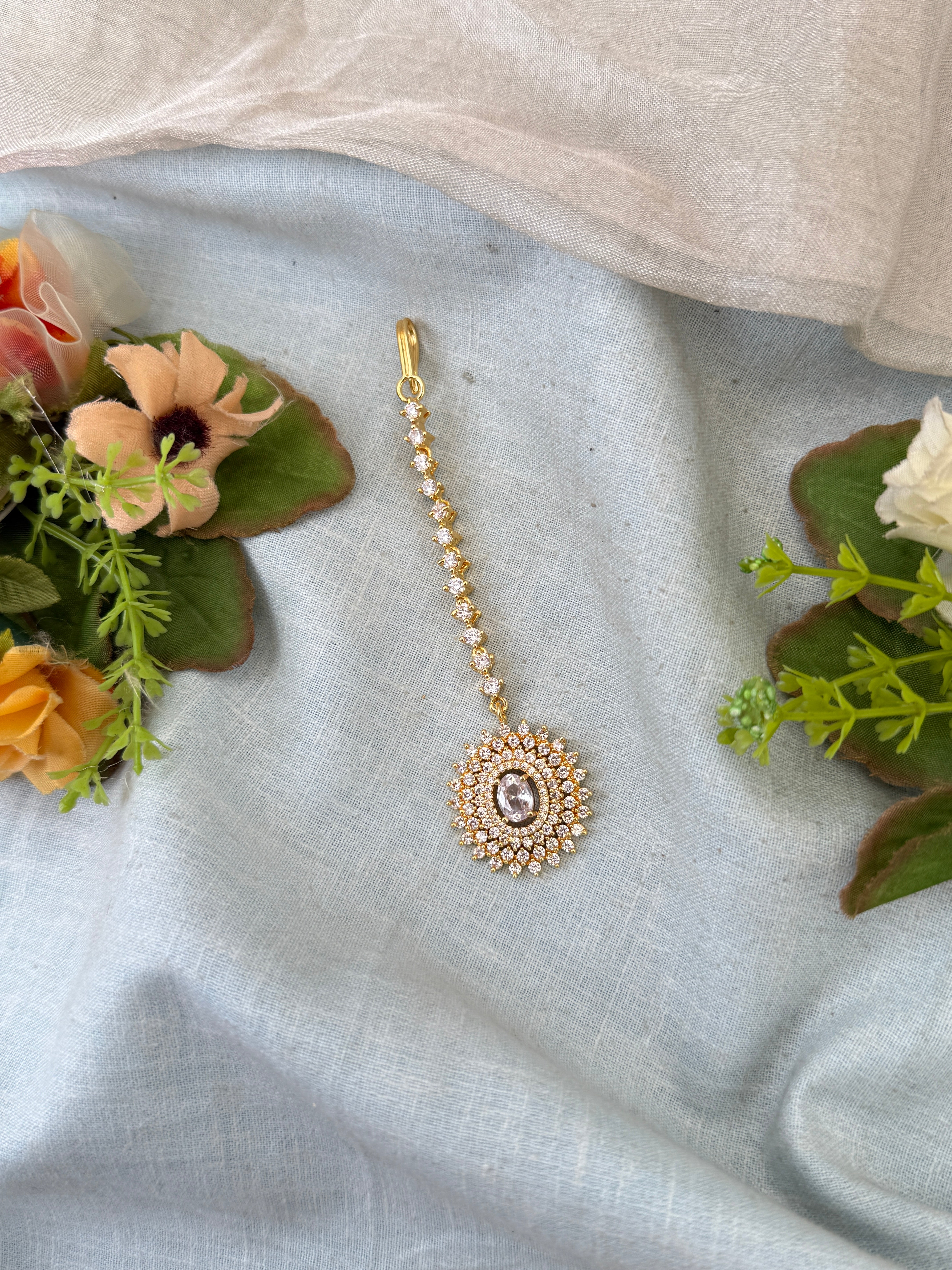 Traditional Gold Jadebille – South Indian Bridal Hair Accessory, jadebille, hair choti