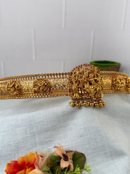 Traditional Gold Jadebille – South Indian Bridal Hair Accessory, jadebille, hair choti
