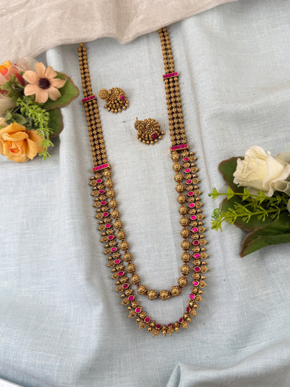 Traditional Gold Jadebille – South Indian Bridal Hair Accessory, jadebille, hair choti