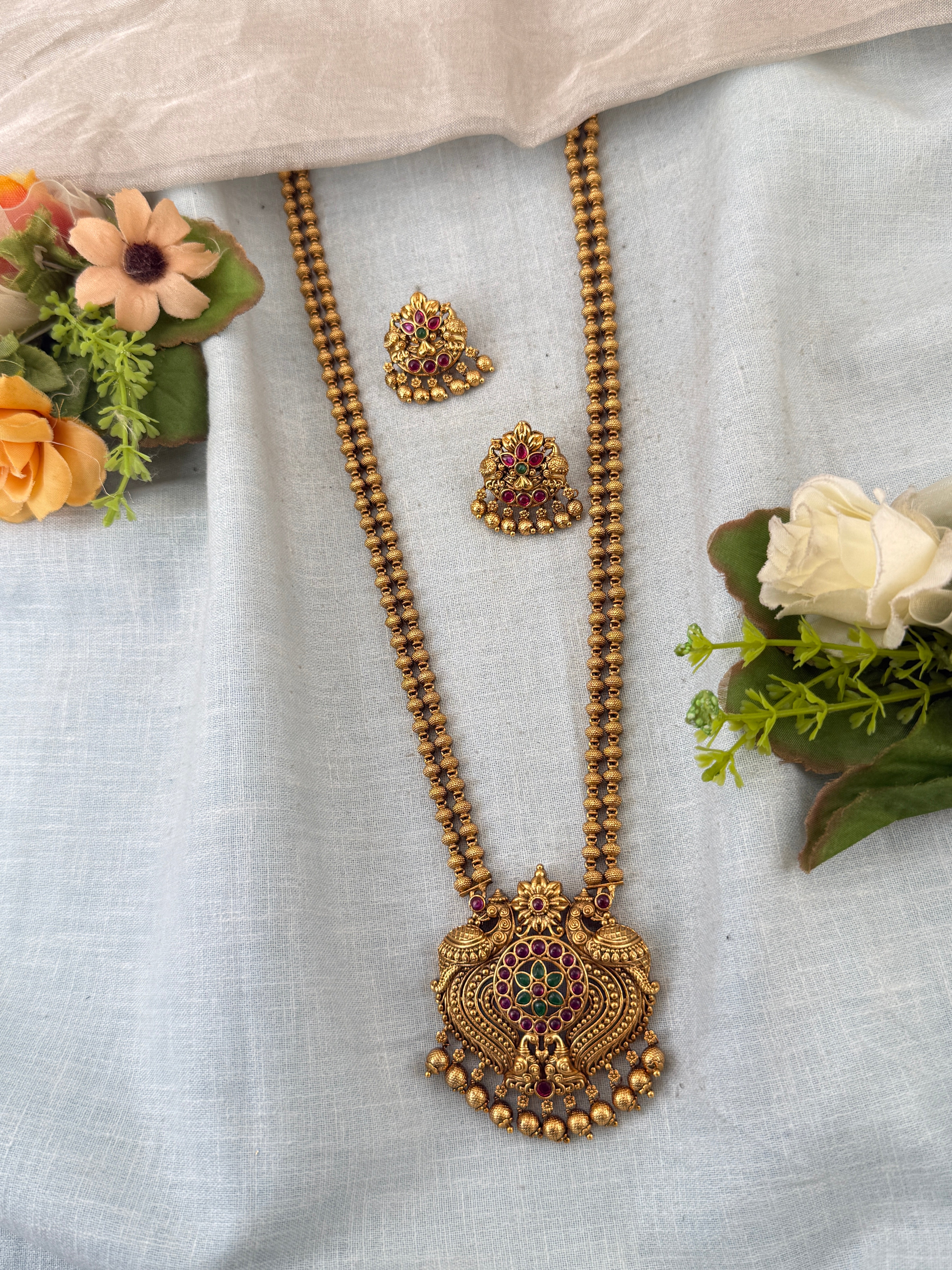 Traditional Gold Jadebille – South Indian Bridal Hair Accessory, jadebille, hair choti