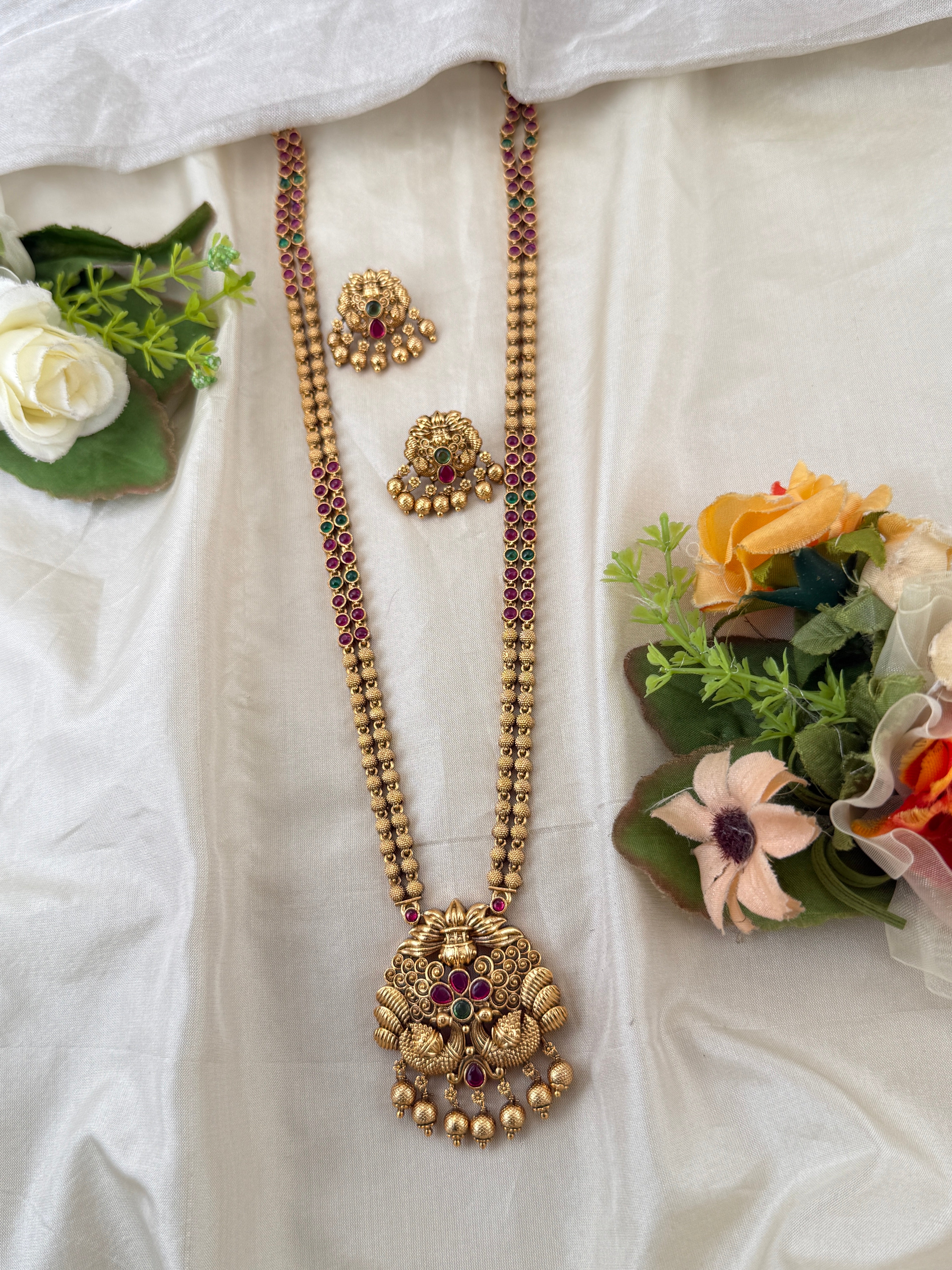Traditional Gold Jadebille – South Indian Bridal Hair Accessory, jadebille, hair choti