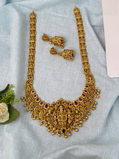 Antique temple necklace for women