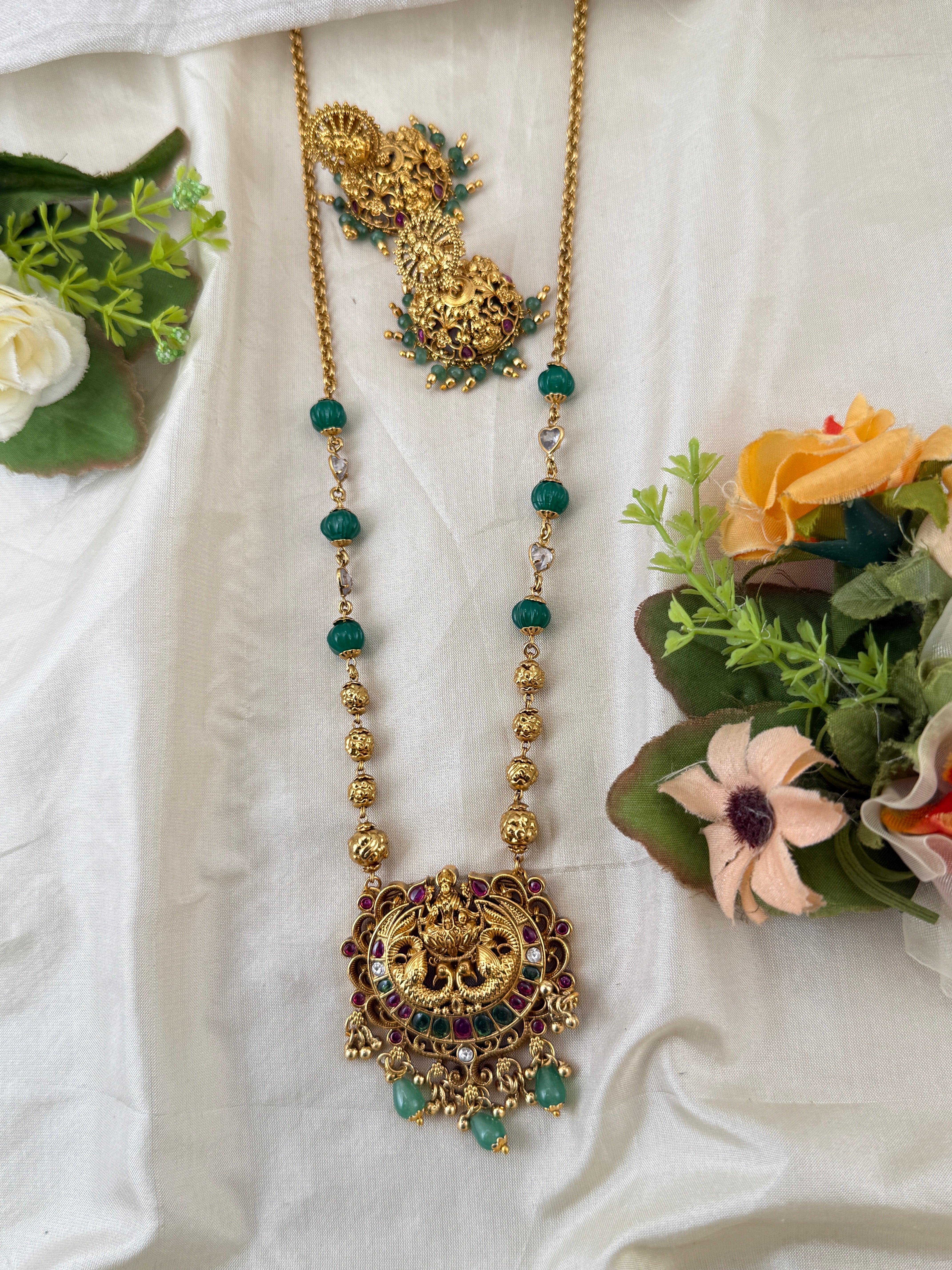 Traditional Gold Jadebille – South Indian Bridal Hair Accessory, jadebille, hair choti