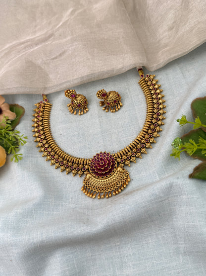 Traditional Gold Jadebille – South Indian Bridal Hair Accessory, jadebille, hair choti