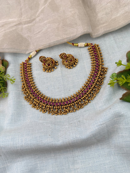Traditional Gold Jadebille – South Indian Bridal Hair Accessory, jadebille, hair choti